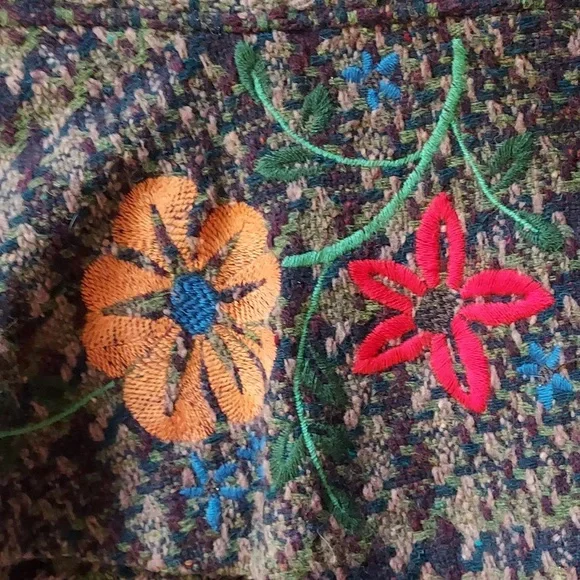 Embroidered Brown Skirt  OILILY - Picture 2 of 7